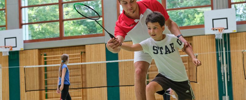Badminton Kinder- und Jugendtraining